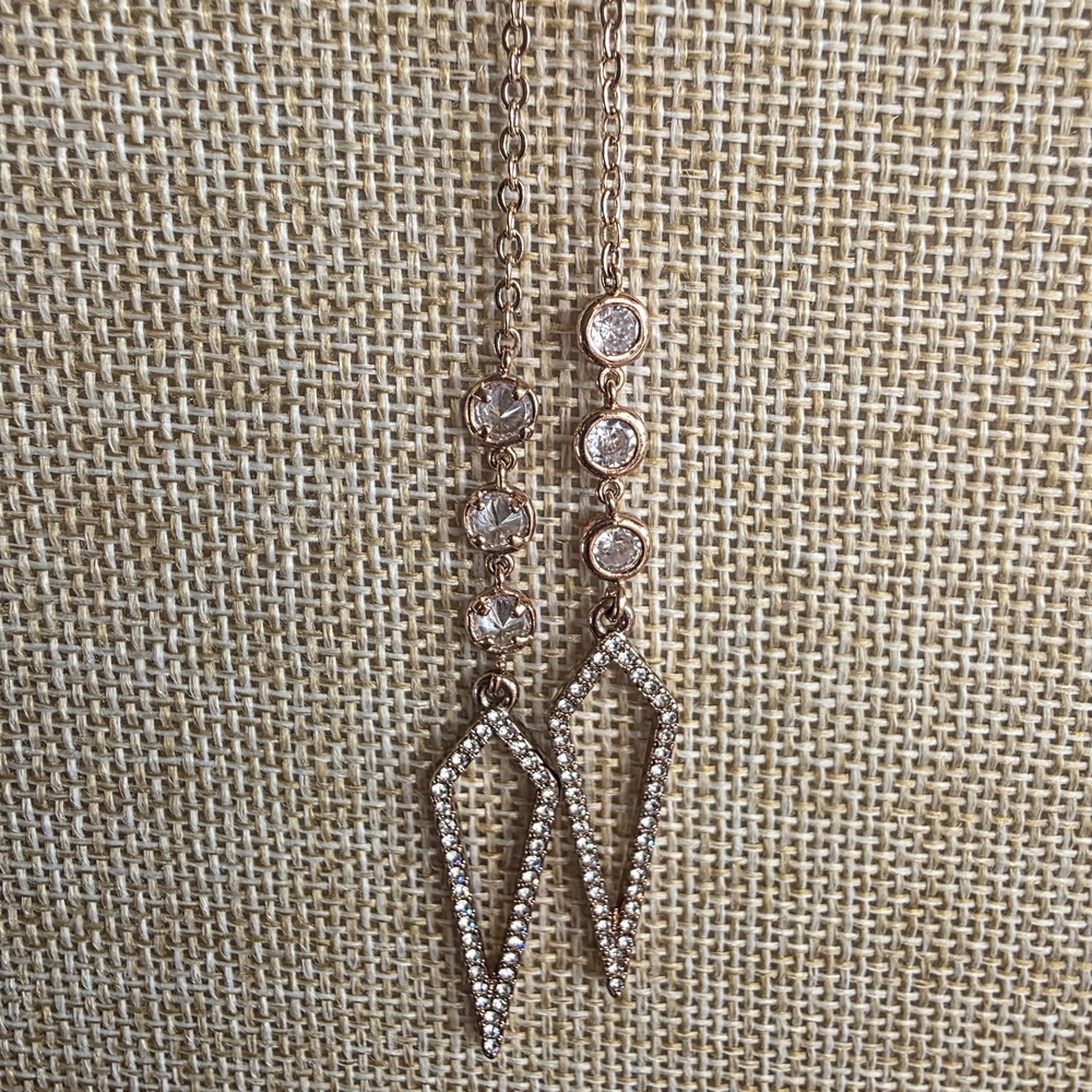 Chloe + Isabel Gold Necklace Modern Geometric Design